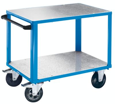 Montagewagen, 500 kg Tragf&auml;higkeit - 2 Ladefl&auml;chen mit verzinkten Stahlblech-Auflagen 1050 Preisvergleich