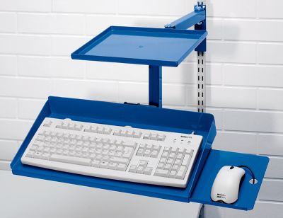 Monitorschwenkarm - f&uuml;r Flachbildschirme enzianblau Preisvergleich