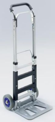 Alu-Transportkarre klappbar - HxBxT ausgeklappt 1100 x 400 x 415 mm Tragf&auml;higkeit 120 kg Preisvergleich