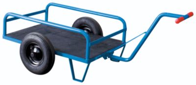 Zweirad-Handwagen - mit Gel&auml;nder Ladefl&auml;che 1050 x 700 mm Preisvergleich