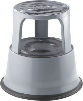 Rollhocker, &Oslash; unten 440 mm - aus Stahlblech grau, ab 10 Stk Preisvergleich