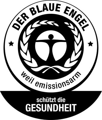 <B>Schützt die Gesundheit</B><br/>Dieses Zeichen wird von einer Jury für Produkte vergeben, die keine gesundheitsgefährdenden Stoffe enthalten.