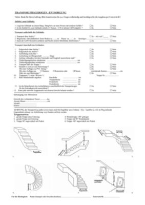 Transportfragebogen