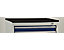 KLW Lutz Abrollrand mit 3-seitigem Rand und eingelegtem Riefengummi | für Schubladenschrank-Serie SEA (572 x 605 mm)