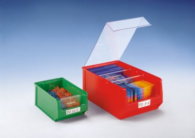 mauser Sichtlagerkasten aus Polyethylen - Inhalt 3,3 l - blau, VE 25 Stk