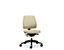 Bürodrehstuhl GOAL | Harte Rollen | Schwarz-Beige | Sitzhöhe 410 mm | interstuhl