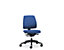 Bürodrehstuhl GOAL | Harte Rollen | Schwarz-Beige | Sitzhöhe 410 mm | interstuhl