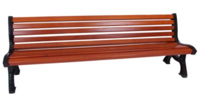 Holz-Sitzbank - massiv, Länge 2 Meter | certeo.de