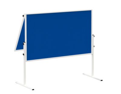 Image of MAUL Moderationstafel - klappbar Filzfarbe Blau