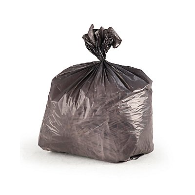 Sacs-poubelle - en polyéthylène gris - pour capacité 11 l, lot de 30 rouleaux de 50 sacs