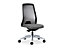 Bürodrehstuhl  EVERY | Weiche Rollen | Brillantsilber -Beige | Sitzhöhe 430 mm | interstuhl