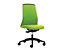 Bürodrehstuhl  EVERY | Chillback-Rückenlehne | Harte Rollen | Schwarz -Graphitschwarz | Sitzhöhe 430 mm | interstuhl