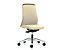 Bürodrehstuhl  EVERY | Chillback-Rückenlehne schwarz | Harte Rollen | Silber -Graphitschwarz | Sitzhöhe 430 mm | interstuhl