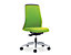 Bürodrehstuhl  EVERY | Chillback-Rückenlehne schwarz | Weiche Rollen | Brillantsilber -Beige | Sitzhöhe 430 mm | interstuhl