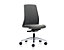 Bürodrehstuhl EVERY | Chillback-Rückenlehne | Harte Rollen | Silber-Graphitschwarz | Sitzhöhe 430 mm | interstuhl