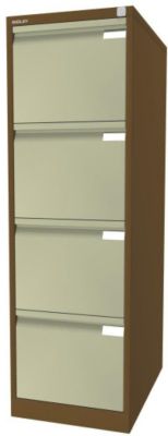 Bisley Hängeregistraturschrank, 1-bahnig - 4 Schübe, DIN A4