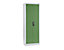 CP Armoire à portes battantes, h x l 1950 x 700 mm - profondeur 500 mm - coloris portes vert