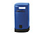 Denios Abfallsammler aus Kunststoff  - Inhalt 120 Liter für außen - blau