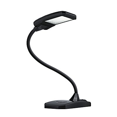 LED-Schreibtischlampe TWIST, Höhe 390 mm, schwarz 