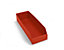 Bac de stockage pliant en plastique - L x l x h 450 x 150 x 100 mm - rouge, lot de 25