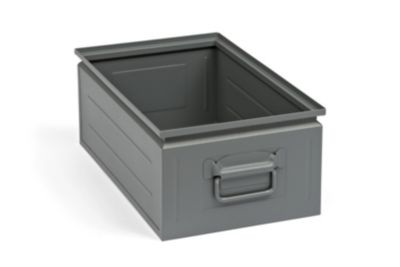Stapelkasten aus Stahlblech - Inhalt ca. 30 l | certeo.de