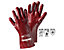 Handschuhe VINYL-27 - rotbraun, VE 12 Paar