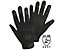 Handschuhe BLACK SECURITY - schwarz, 1 Paar