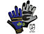 Handschuhe PRECISION, blau / grau, 1 Paar, Größe L