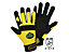 Handschuhe ANTI-SCHOCK, gelb / schwarz, 1 Paar, Größe S