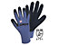 Handschuhe, VE 12 Paar - blau / schwarz, ECO LATEX FOAM