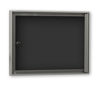 Image of Schaar-Design Schaukasten für den Innenbereich - Außentiefe 27 mm - für DIN A3 Rückwand grau