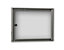 Schaar-Design Schaukasten für den Innenbereich - Außentiefe 27 mm - für DIN A3, Rückwand weiß