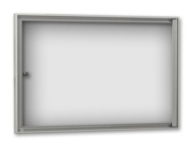 Image of Schaar-Design Schaukasten für den Innenbereich - Außentiefe 27 mm - für DIN A2 Rückwand weiß