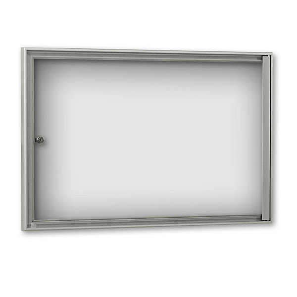 Image of Schaar-Design Schaukasten für den Innenbereich - Außentiefe 27 mm - für DIN A2 Rückwand weiß