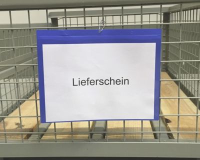 Beschriftungstaschen, VE 100 Stk, Öffnung an der Längsseite, DIN A5 quer 
