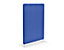 Cloison acoustique modulaire Softline - tissu, hauteur h.t. 1600 mm - largeur 800 mm, bleu
