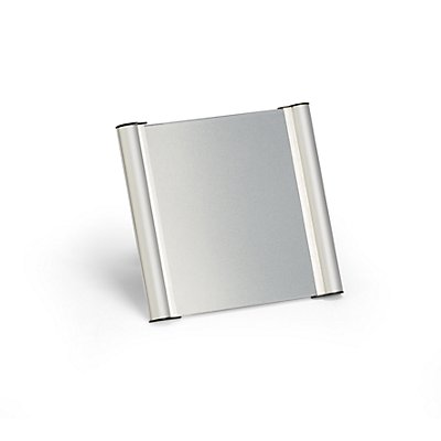 Jansen Display Türschild - Rahmen aus Aluminium-Profil - BxHxT 100 x 100 x 8 mm, VE 10 Stk