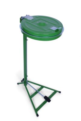 Abfallsackhalter für 120-l-Sack - Pedal-Standgestell