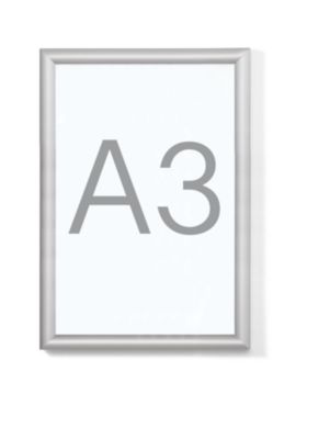 Image of B1-Klapprahmen - Aluminiumprofil VE 2 Stk - für DIN A3