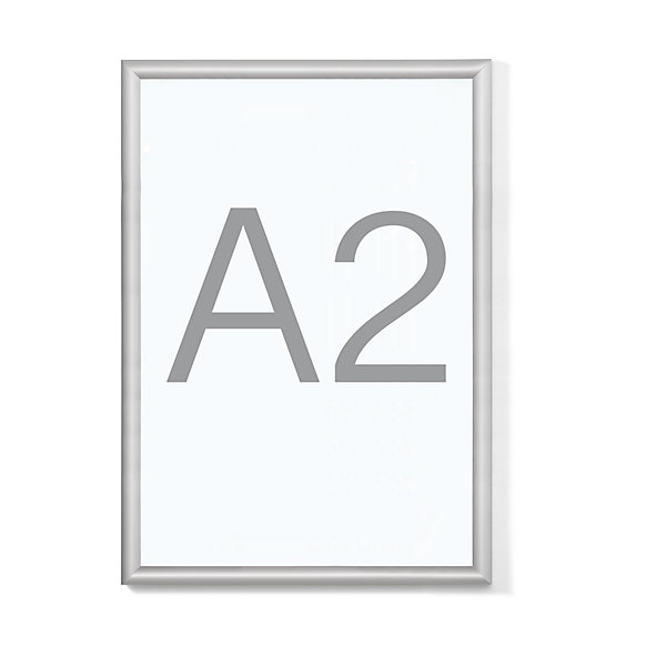 Image of Jansen Display B1-Klapprahmen - Aluminiumprofil VE 2 Stk - für DIN A2
