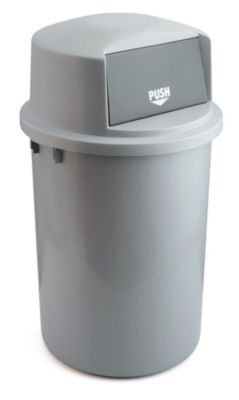 Image of Abfallsammler aus Kunststoff mit Schwingdeckel Kunststoff Inhalt 126 l ohne Ascheraufsatz