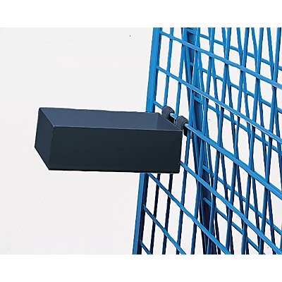 Materialkasten - Tragfähigkeit 25 kg - LxBxH 150 x 250 x 80 mm, anthrazit