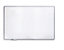 Tableau blanc SILVERLINE - cadre gris argent - l x h 600 x 400 mm