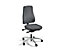 Schreibtischstuhl | Mit Muldensitz | Rückenlehnenhöhe 660 mm | Grau | Prosedia
