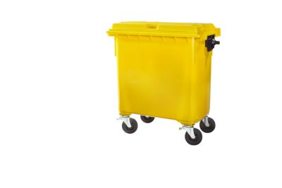 Kunststoff-Großmüllbehälter, nach DIN EN 840 - Volumen 660 l