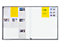 EUROKRAFTpro Schaukasten mit Schiebetüren - Außen-BxHxT 1566 x 947 x 50 mm - Metallrückwand