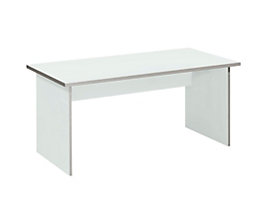 CLEARLINE Bureau à pieds panneaux - h x l x p 720 x 1200 x 800 mm