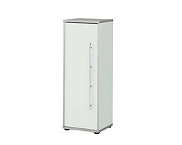 CLEARLINE Armoire à porte battante - 2 tablettes, h x l x p 1115 x 400 x 362 mm