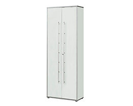 CLEARLINE Armoire à porte battante - 5 tablettes, h x l x p 2167 x 800 x 362 mm