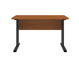 CORINNA Bureau à piétement en L - h x l x p 720 x 1200 x 800 mm